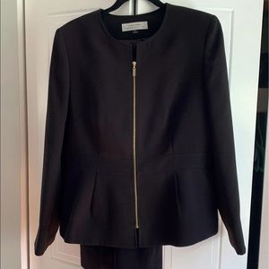 Tahari black business suit, size 12
